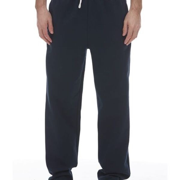 King Fashion - Pocketed Open Bottom Sweatpants Thumbnail