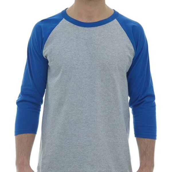 M&O - Raglan Three-Quarter Sleeve Baseball T-Shirt Thumbnail