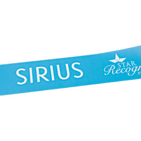 Full Color 1-1/2" Ribbon Lanyard w/ Clip Thumbnail