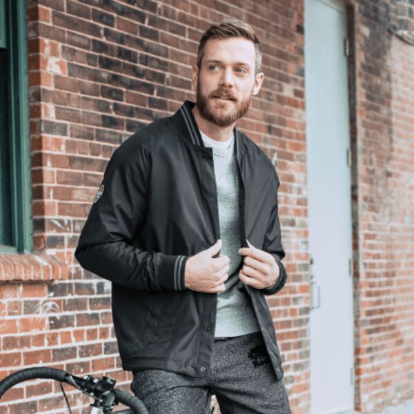 Mens HARGRAVE Roots73 Varsity Jacket Thumbnail