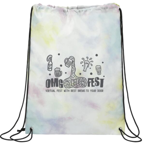 Tie Dyed Drawstring Bag Thumbnail