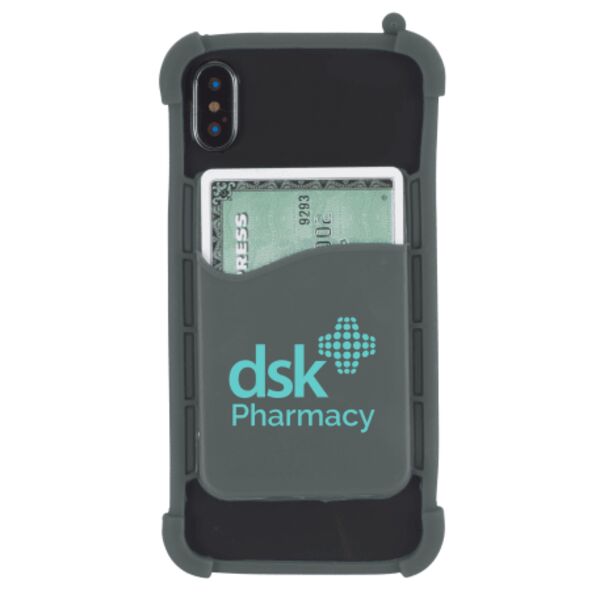 Silicone Phone Wrap with Wallet Thumbnail