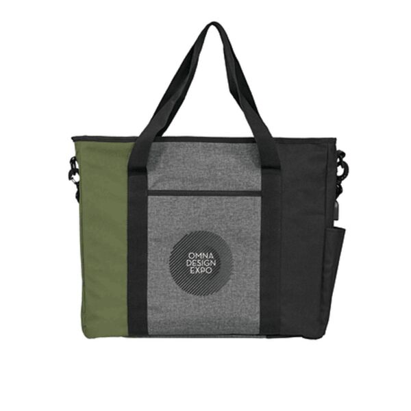 Triad Zippered USB Tote Thumbnail