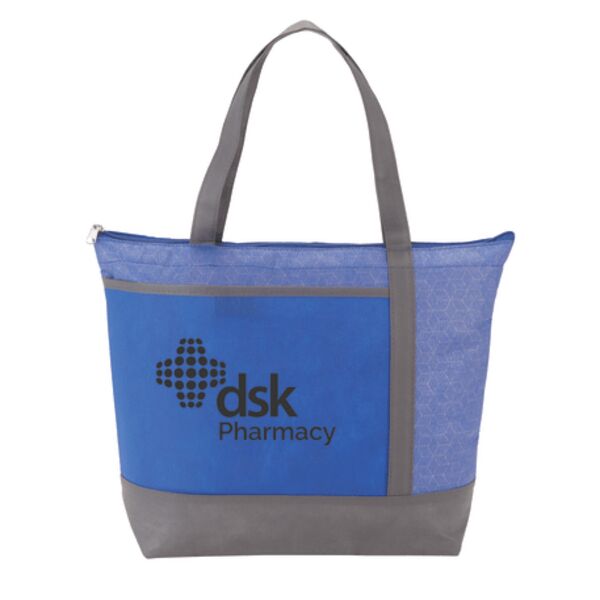 Chrome Non-Woven 18 Can Cooler Thumbnail